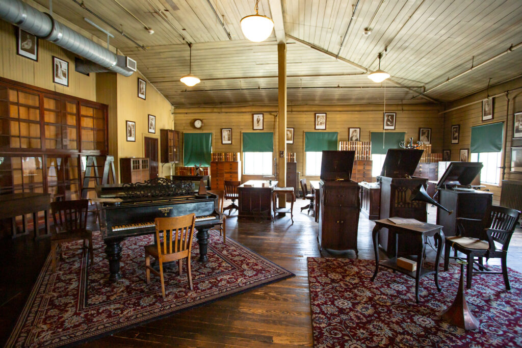 music room at Thomas Edison National Historical Park