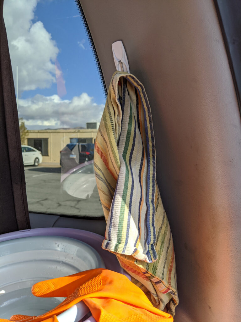 using command hooks in a campervan
