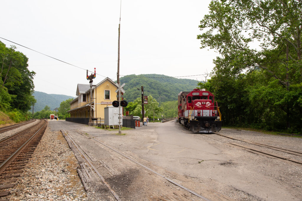 Thurmond train depot in Thurmond, WV