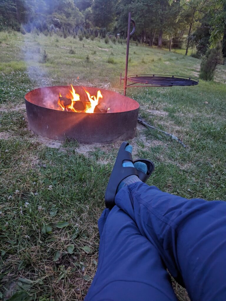 Campfires are good for career burnout 🪵