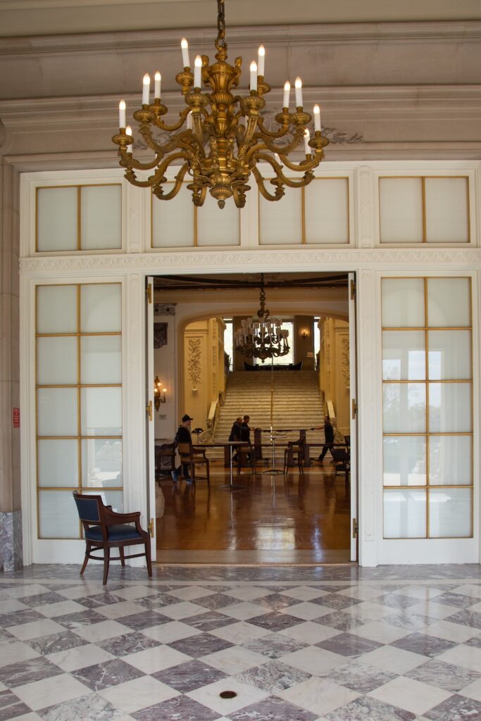 sun room at the Great Hall at Shadow Lawn, Monmouth University
