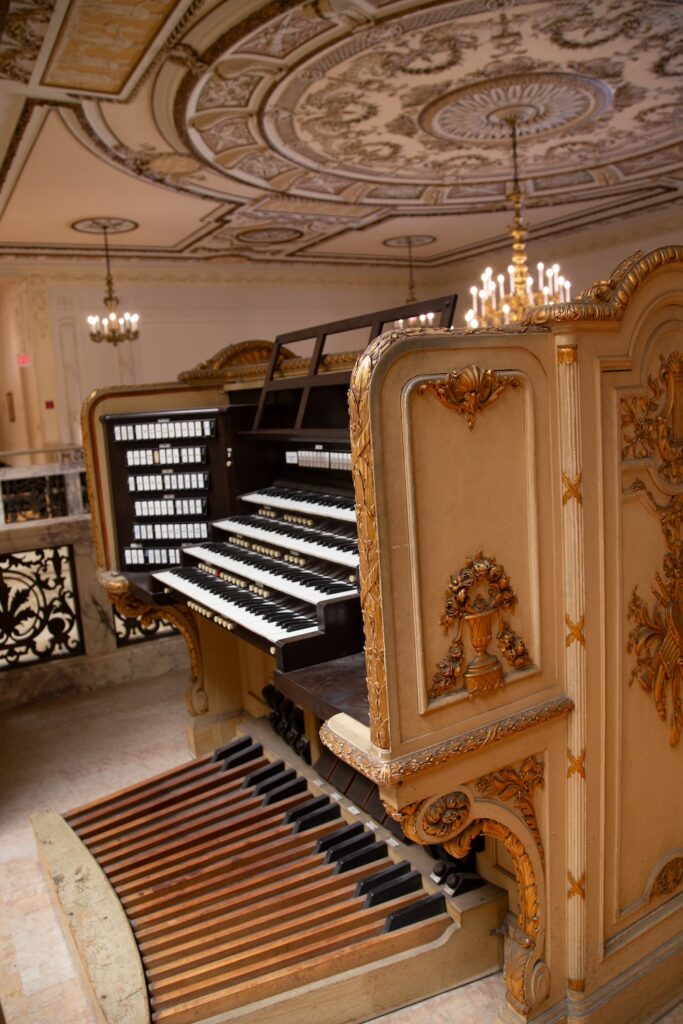 pipe organ at Monmouth University's Great Hall