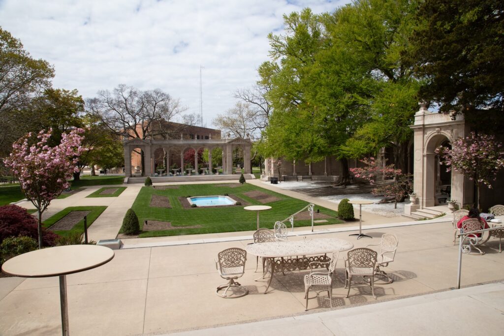 Erlanger Gardens at the Great Hall at Shadow Lawn, Monmouth University