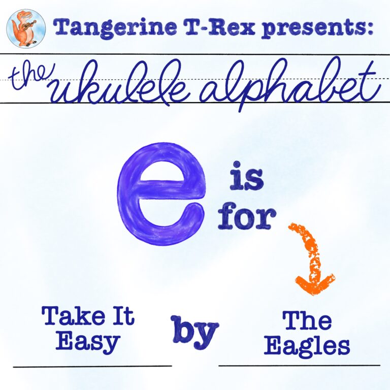 Ukulele Alphabet: Take It Easy by The Eagles