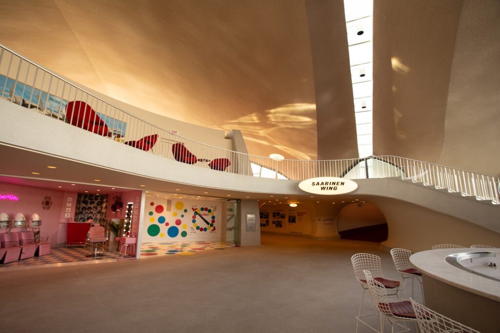 TWA Hotel lobby