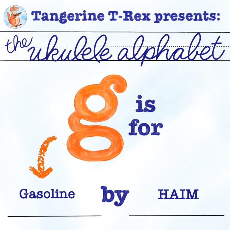 Ukulele Alphabet: Gasoline by HAIM
