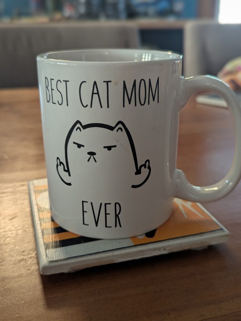best cat mom ever mug