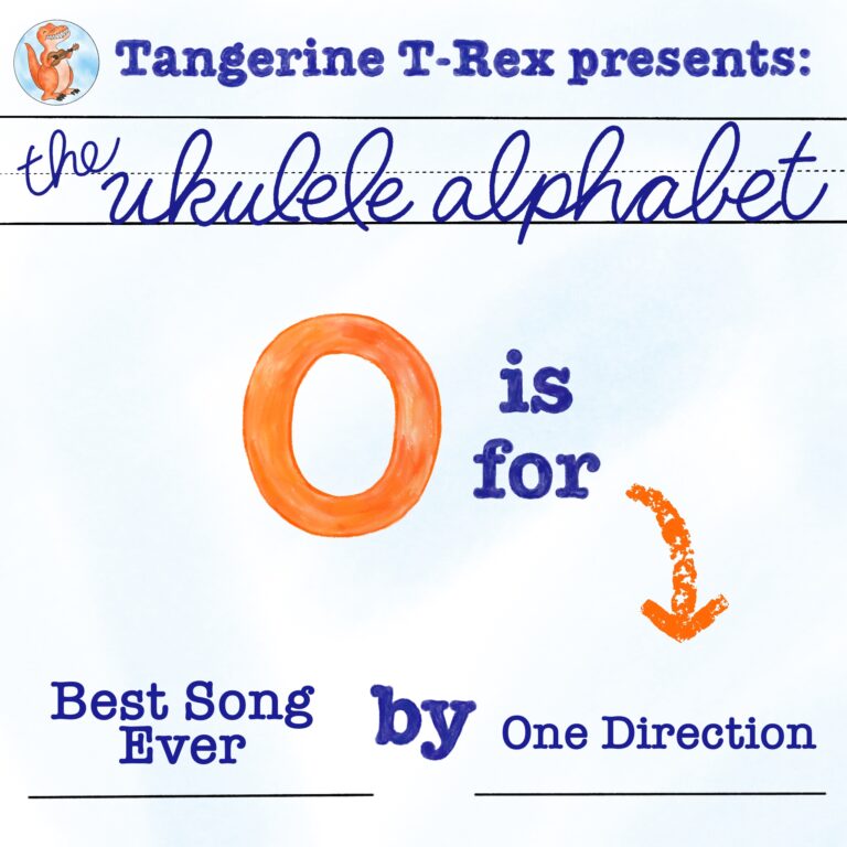 Ukulele Alphabet: Best Song Ever by One Direction