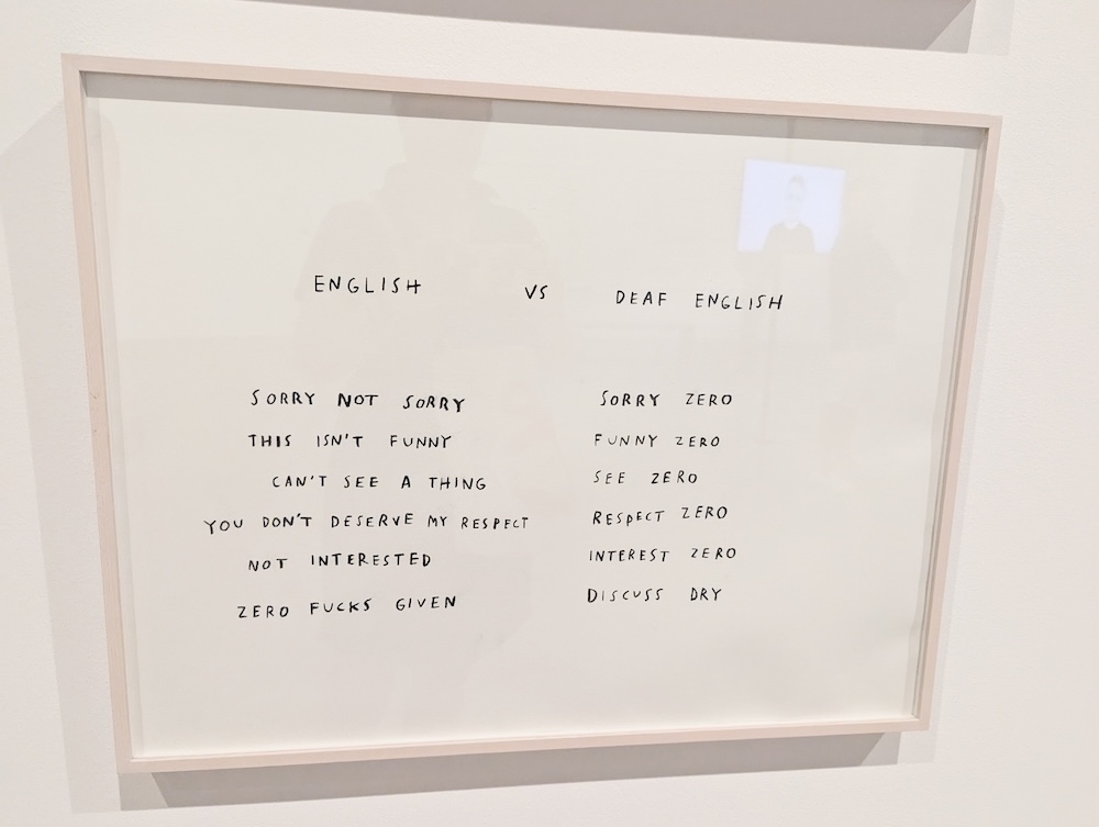 Christine Sun Kim English vs Deaf English