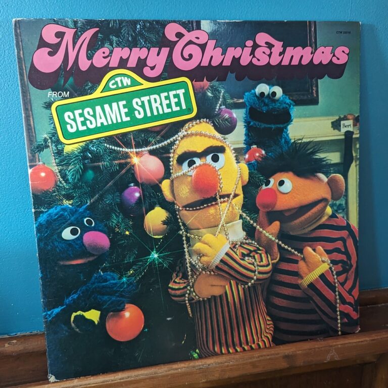 Merry Christmas from Sesame Street vinyl album