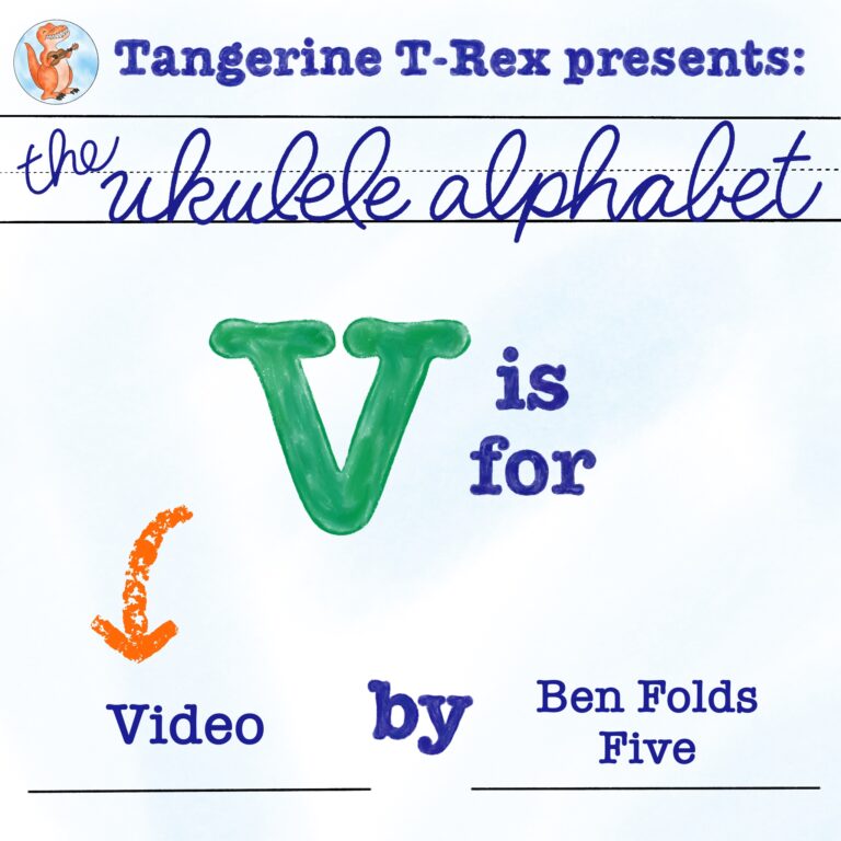Ukulele Alphabet: Video by Ben Folds Five