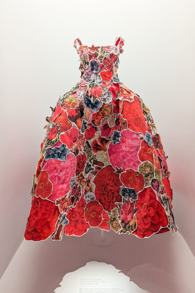 Marni floral cutout dress