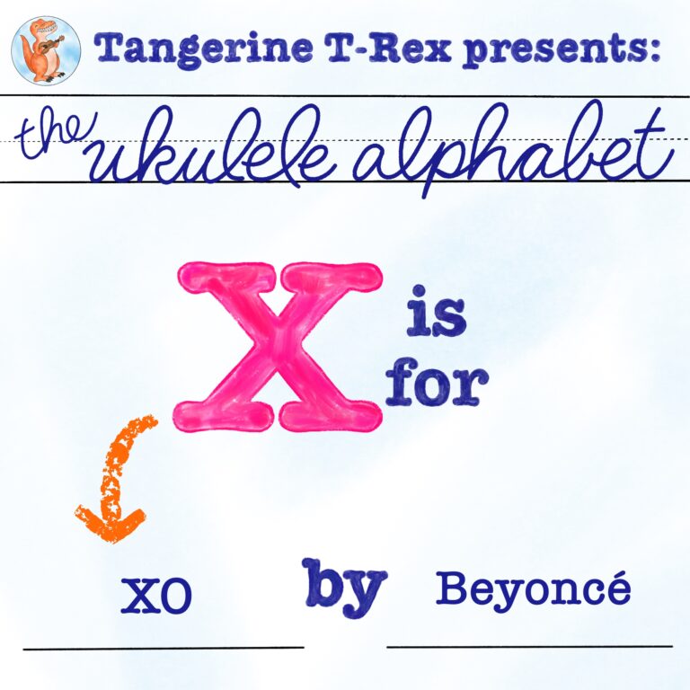 Ukulele Alphabet: XO by Beyoncé