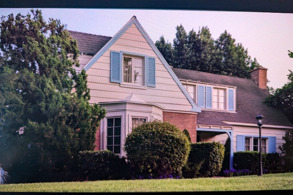 the house from Bewitched as seen in WandaVision