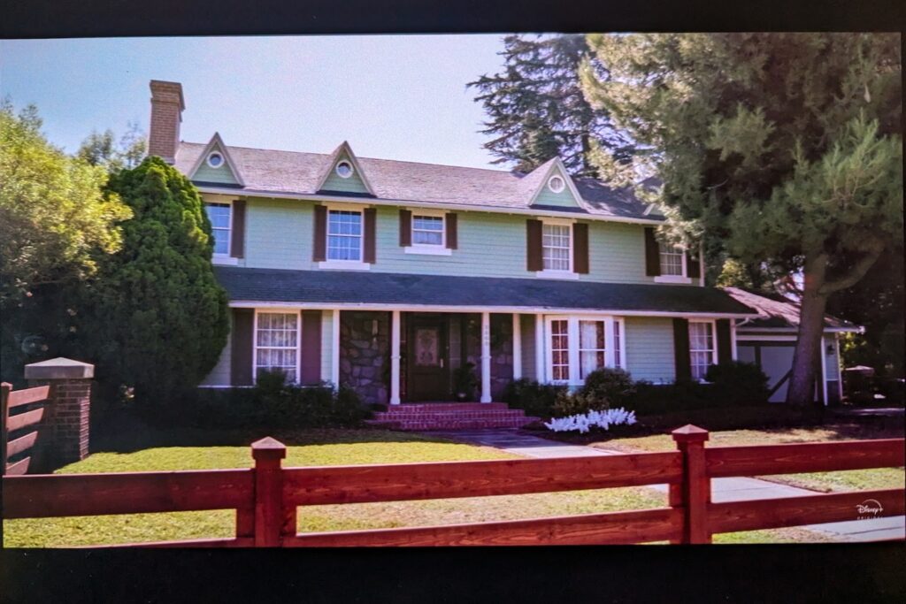 Griswold house exterior in WandaVision