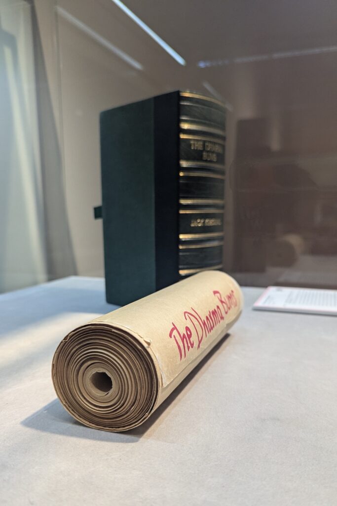 Dharma Bums scroll manuscript by Jack Kerouac