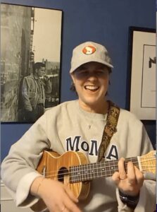 Jack Kerouac-Inspired Live Ukulele Session