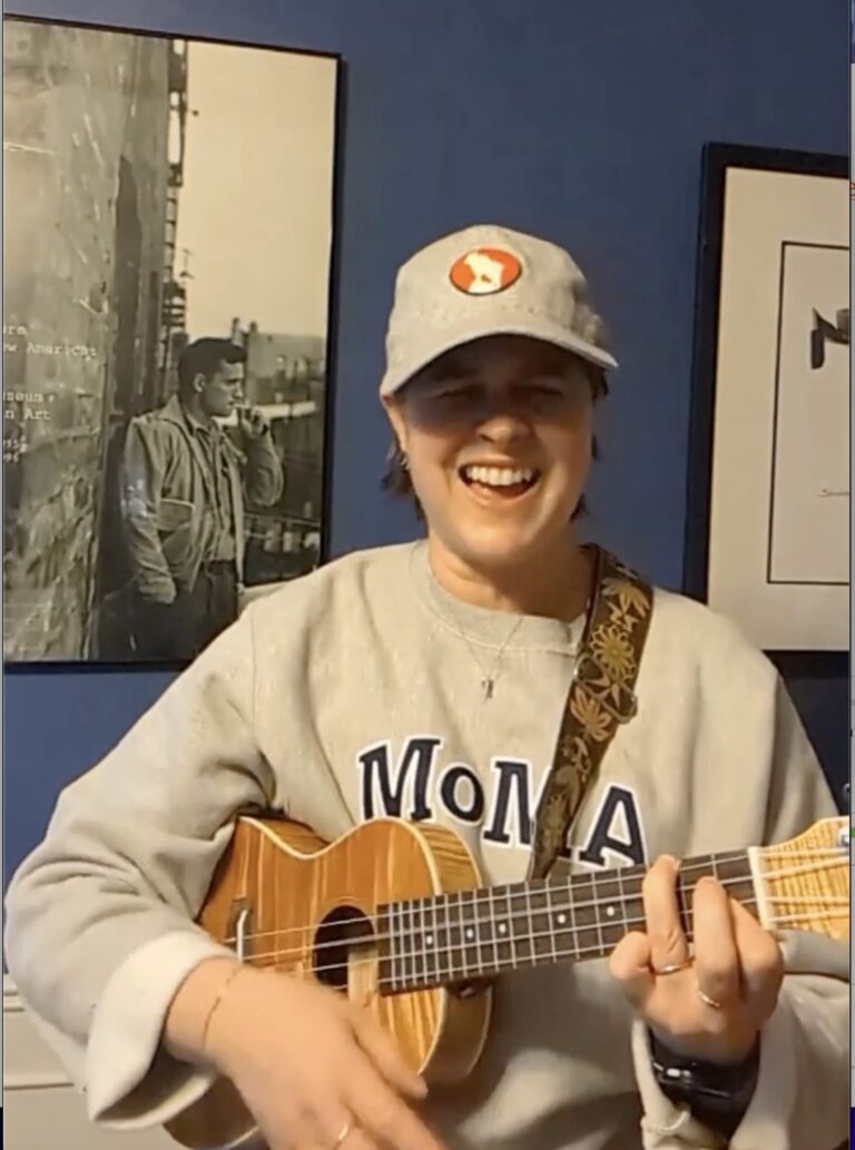 Jack Kerouac-Inspired Live Ukulele Session